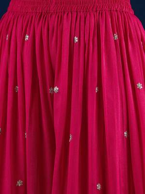 Women Ethnic Motifs Embroidered Kurta with Sharara & Dupatta 3