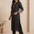 Women Ethnic Motifs Embroidered Regular Thread Work Kurta with Trousers