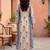 Women Floral Printed Empire Kurta with Trousers