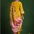 Women Floral Embroidered Regular Thread Work Pure Cotton Kurta with Trousers & With Dupatta