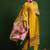 Women Floral Embroidered Regular Thread Work Pure Cotton Kurta with Trousers & With Dupatta