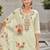 Women Floral Embroidered Regular Thread Work Kurta with Patiala & With Dupatta