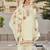 Women Floral Embroidered Regular Thread Work Kurta with Patiala & With Dupatta