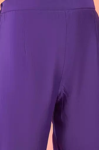 Women Ethnic Motifs Embroidered Beads and Stones Kurta with Trouser & Dupatta