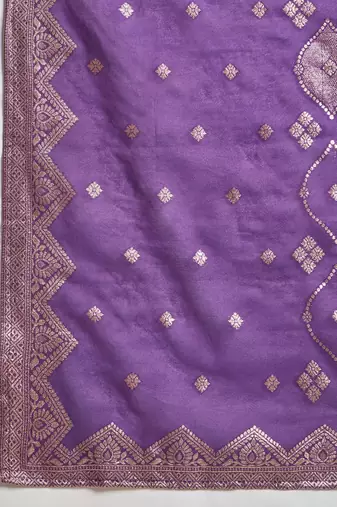Women Ethnic Motifs Embroidered Beads and Stones Kurta with Trouser & Dupatta