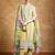 Floral Embroidered Thread Work Pure Cotton Straight Kurta With Trousers & Dupatta