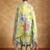 Floral Embroidered Thread Work Pure Cotton Straight Kurta With Trousers & Dupatta
