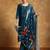 Women Floral Yoke Design Regular Thread Work Kurta with Trousers & With Dupatta