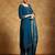 Women Floral Yoke Design Regular Thread Work Kurta with Trousers & With Dupatta