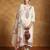Women Floral Yoke Design Regular Thread Work Kurta with Trousers & With Dupatta