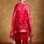 Women Floral Embroidered Regular Thread Work Kurta with Trousers & With Dupatta