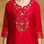 Women Floral Embroidered Regular Thread Work Kurta with Trousers & With Dupatta