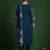 Women Floral Embroidered Regular Thread Work Pure Cotton Kurta with Trousers & With Dupatta