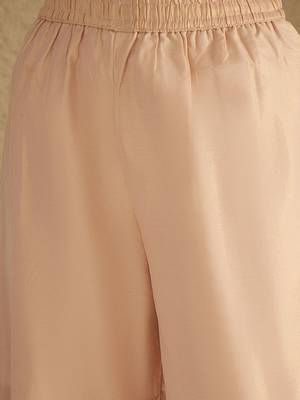 Women Solid Kurta with Palazzo & Dupatta 4