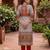 Women Ethnic Motifs Printed Regular Gotta Patti Chanderi Silk Kurta with Trousers