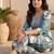 Women Floral Printed Regular Kurta with Trousers