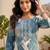 Women Floral Printed Regular Kurta with Trousers