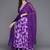 Women Floral Printed Empire Silk Crepe Kurta with Trousers & Dupatta