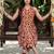 Women Ethnic Motifs Printed Regular Pure Cotton Kurta with Trousers