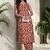 Women Ethnic Motifs Printed Regular Pure Cotton Kurta with Trousers