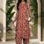 Women Ethnic Motifs Printed Regular Pure Cotton Kurta with Trousers