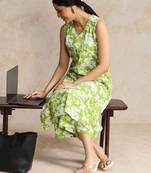 Women Floral Printed Regular Pure Cotton Kurta with Trousers
