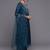 Women Embroidered Regular Chanderi Silk Kurta with Trousers & With Dupatta
