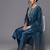 Women Embroidered Regular Chanderi Silk Kurta with Trousers & With Dupatta