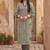 Women Regular Thread Work Kurta with Trousers