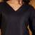 V-Neck Straight Kurta With Trousers And Dupatta