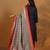 V-Neck Straight Kurta With Trousers And Dupatta