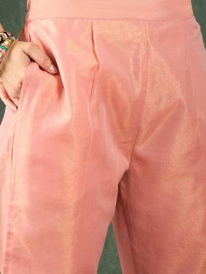 Women Ethnic Motifs Embroidered Regular Thread Work Kurta with Trousers & With Dupatta 6