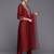Women Floral Embroidered Regular Chanderi Silk Kurta with Trousers & With Dupatta