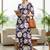 Women Floral Printed Regular Pure Cotton Kurta with Trousers