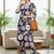 Women Floral Printed Regular Pure Cotton Kurta with Trousers