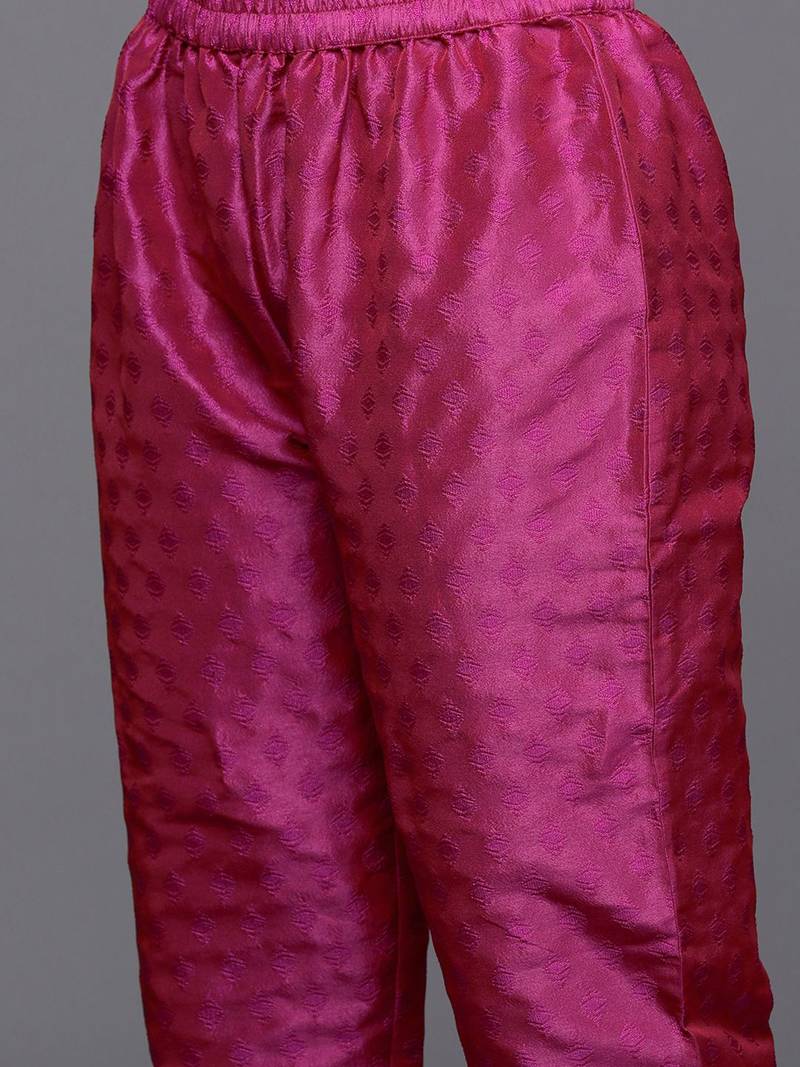 Women Regular Kurta with Trousers & With Dupatta