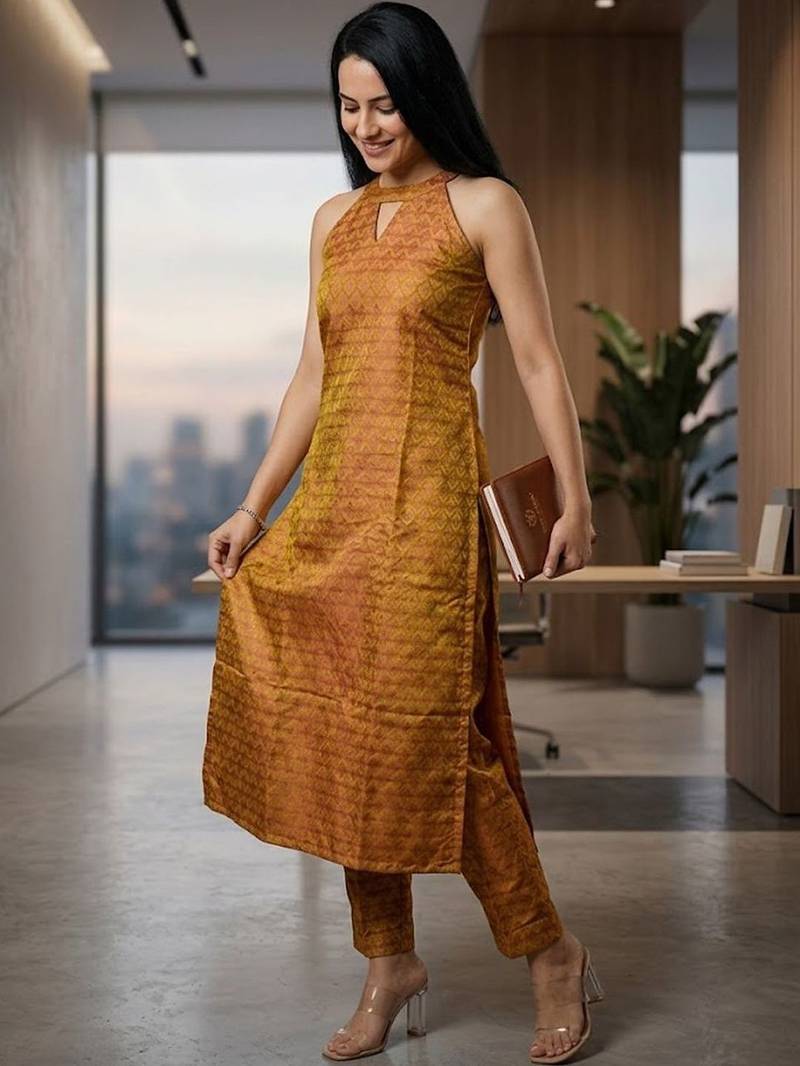 Women Regular Kurta with Trousers