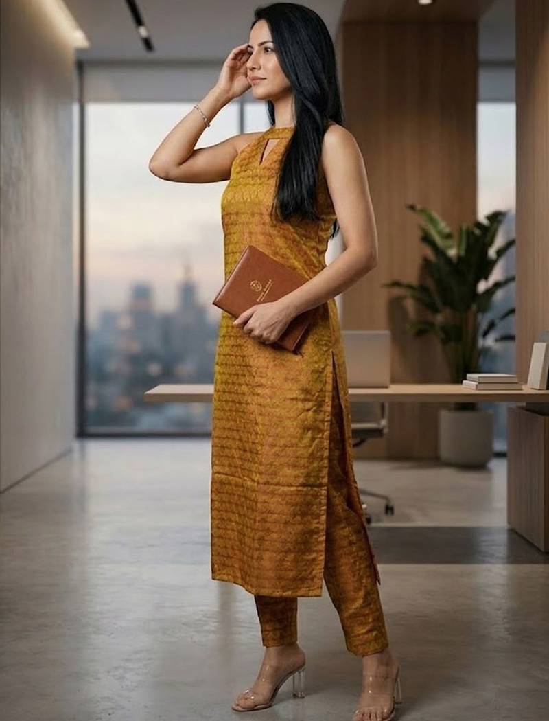 Women Regular Kurta with Trousers