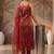 Women Ethnic Motifs Printed Regular Kurta with Trousers & With Dupatta