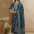 Women Floral Printed Regular Kurta with Trousers & With Dupatta