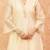 Embroidered V-Neck Thread Work Kurta with Trousers & With Dupatta
