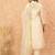 Embroidered V-Neck Thread Work Kurta with Trousers & With Dupatta