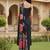 Women Floral Printed Regular Beads and Stones Kurta with Trousers & With Dupatta