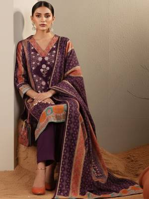 Women Ethnic Motifs Printed Regular Chanderi Silk Kurta with Trousers & With Dupatta 5