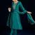 Women Embroidered Regular Beads and Stones Kurta with Trousers & Dupatta