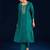 Women Embroidered Regular Beads and Stones Kurta with Trousers & Dupatta
