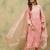 Floral Embroidered Thread Work Pure Cotton Kurta With Trousers & Dupatta