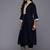 Zari & Sequin Embroidered Winter Velvet Kurta with Trousers & Dupatta