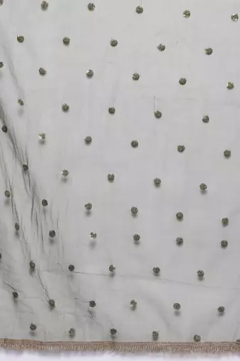 Women Yoke Design Sequinned Kurta with Trousers & Dupatta