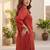 Women Ethnic Motifs Printed Regular Thread Work Kurta with Trousers & With Dupatta